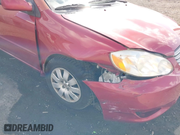 2004 Toyota Corolla CE with VIN JTDBR38E442046280, listed as a IAAI auction lot 39261107 with 212,717 mi miles and . Bid and sale history available at DreamBid. Image 6.