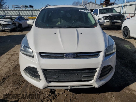 2015 Ford Escape Titanium with VIN 1FMCU9JX7FUA42373, listed as a Copart auction lot 42135485 with 121,080 mi miles and Salvage Title. Bid and sale history available at carsss.com. Image 5.