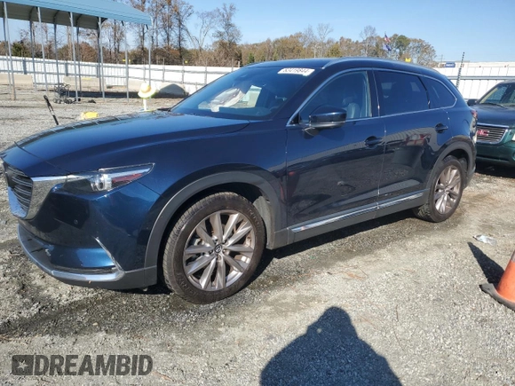 2021 Mazda CX-9 Carbon Edition with VIN JM3TCBDY1M0508409, listed as a Copart auction lot 83419844 with 88,647 mi miles and Salvage title. Bid and sale history available at DreamBid. Image 1.
