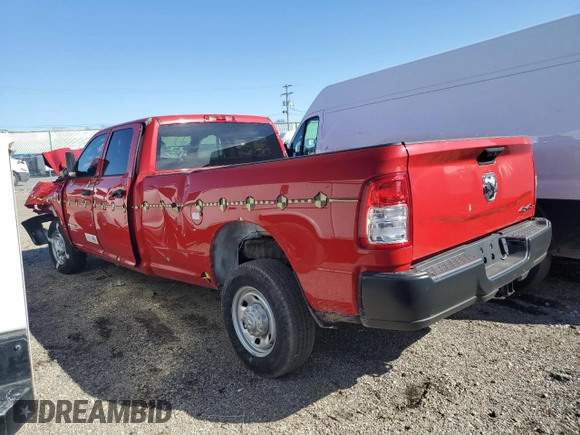 2020 Ram 2500 Tradesman with VIN 3C6UR5HJ8LG101165, listed as a Copart auction lot 48581235 with 19 mi miles and Non Repairable. Bid and sale history available at carsss.com. Image 2.