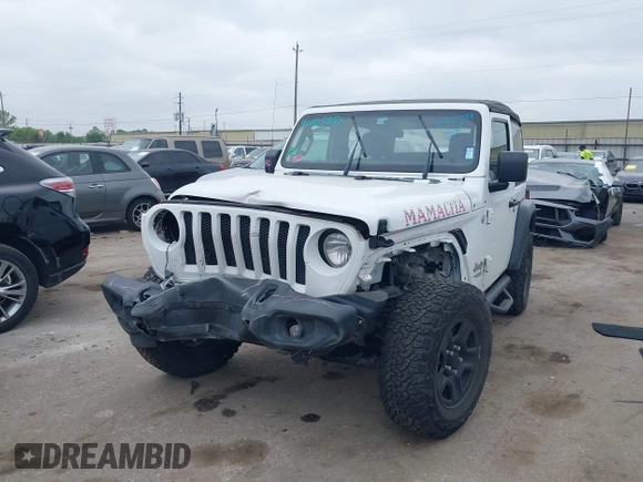 2018 Jeep Wrangler Sport with VIN 1C4GJXAG4JW307122, listed as a IAAI auction lot 41925899 with 94,740 mi miles and . Bid and sale history available at DreamBid. Image 17.