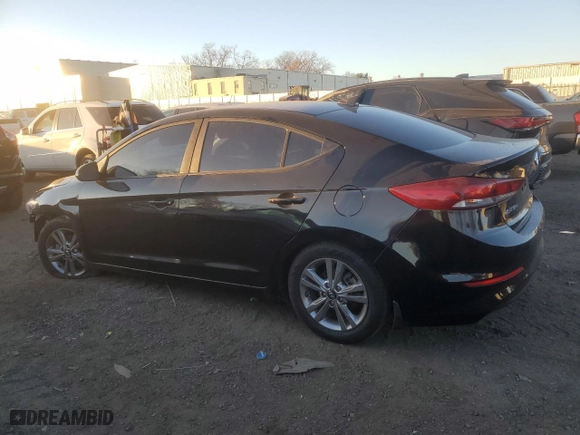2018 Hyundai Elantra Value Edition with VIN KMHD84LF1JU478418, listed as a Copart auction lot 80334804 with 51,755 mi miles and Salvage Title. Bid and sale history available at carsss.com. Image 2.