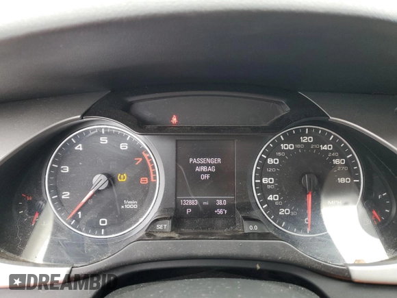 2012 Audi A4 2.0T Premium Plus with VIN WAUWFAFL4CA112232, listed as a Copart auction lot 52440085 with 132,883 mi miles and Clean Title. Bid and sale history available at carsss.com. Image 9.