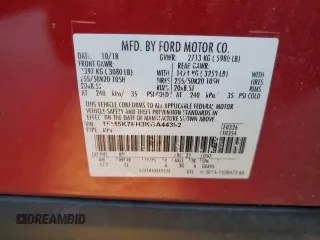 2019 Ford Explorer Limited z VIN 1FM5K7FH3KGA44392, wystawiony jako Copart lot #82798134 z przebiegiem 141 774 mil mil oraz Szkoda całkowita • Salvage title. Historia ofert i sprzedaży dostępna na DreamBid. Obrazek 16.