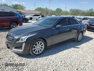 2015 Cadillac CTS AWD z VIN 1G6AW5SX1F0111355, wystawiony jako Copart lot #55917915 z przebiegiem 104 728 mil mil oraz Szkoda całkowita • Salvage title. Historia ofert i sprzedaży dostępna na DreamBid. Obrazek 1.