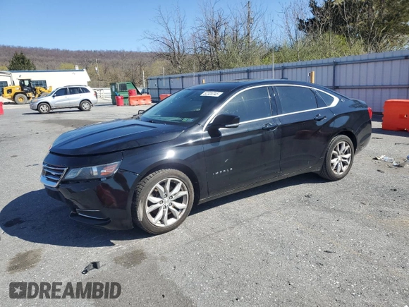 2016 Chevrolet Impala LT with VIN 2G1115S3XG9135050, listed as a Copart auction lot 52326345 with 143,359 mi miles and Salvage Title. Bid and sale history available at DreamBid. Image 1.