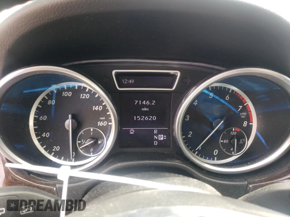 2012 Mercedes-Benz M 350 z VIN 4JGDA5HB1CA077407, wystawiony jako Copart lot #48369095 z przebiegiem 152 620 mil mil oraz Szkoda całkowita • Salvage title. Historia ofert i sprzedaży dostępna na DreamBid. Obrazek 9.