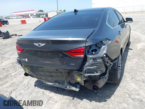 2017 Genesis G80 3.8L с VIN KMHGN4JE3HU205815, выставлен на аукционе IAAI как лот 42256279 с пробегом 111 158 миль миль и . История ставок и продаж доступна на DreamBid. Изображение 18.