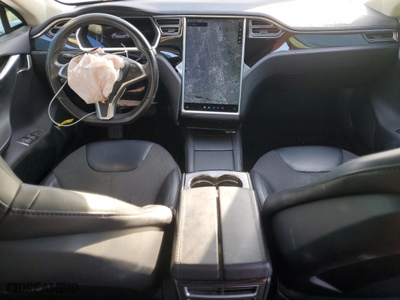 2013 Tesla Model S with VIN 5YJSA1CG8DFP12090, listed as a Copart auction lot 83920494 with 94,801 mi miles and Clean Title. Bid and sale history available at carsss.com. Image 8.