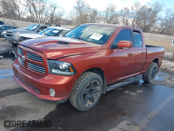 2013 Ram 1500 Sport с VIN 1C6RR7HT4DS589902, выставлен на аукционе IAAI как лот 41835863 с пробегом 150 407 миль миль и . История ставок и продаж доступна на DreamBid. Изображение 17.