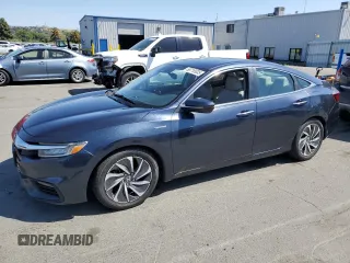 2019 Honda Insight Touring z VIN 19XZE4F92KE004552, wystawiony jako Copart lot #58716935 z przebiegiem 340 277 mil mil oraz Czysty tytuł • Clean title. Historia ofert i sprzedaży dostępna na DreamBid. Obrazek 1.