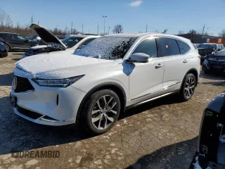 2024 Acura MDX Technology z VIN 5J8YE1H43RL032083, wystawiony jako Copart lot #45133155 z przebiegiem 15 489 mil mil oraz Szkody całkowita. Historia ofert i sprzedaży dostępna na DreamBid. Obrazek 1.