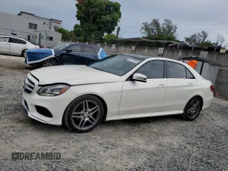 2015 Mercedes-Benz E 350 Sport with VIN WDDHF5KB0FB108716, listed as a Copart auction lot 62877435 with 156,160 mi miles and Salvage title. Bid and sale history available at DreamBid. Image 1.