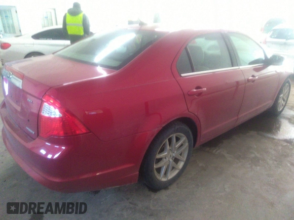 2012 Ford Fusion SEL with VIN 3FAHP0JG6CR351922, listed as a IAAI auction lot 41599145 with 85,510 mi miles. Bid and sale history available at carsss.com. Image 4.