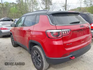 2020 Jeep Compass Trailhawk with VIN 3C4NJDDB8LT207748, listed as a IAAI auction lot 41963469 with 66,496 mi miles and . Bid and sale history available at carsss.com. Image 3.