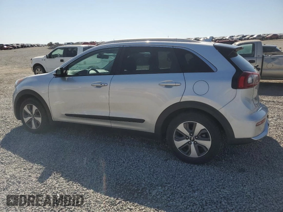 2017 Kia Niro EX with VIN KNDCC3LC8H5037260, listed as a Copart auction lot 48486795 with 58,025 mi miles and Salvage Title. Bid and sale history available at carsss.com. Image 2.