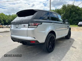 2016 Land Rover Range Rover Sport SVR z VIN SALWZ2EF6GA546565, wystawiony jako Copart lot #63046965 z przebiegiem 70 867 mil mil oraz Czysty tytuł • Clean title. Historia ofert i sprzedaży dostępna na DreamBid. Obrazek 3.