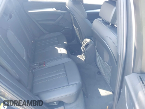 2024 Audi Q5 S line Prestige with VIN WA1FAAFY5R2112458, listed as a IAAI auction lot 41395353 with 10,801 mi miles and . Bid and sale history available at DreamBid. Image 8.