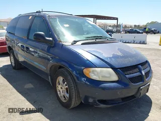 2002 Dodge Caravan EX z VIN 2B8GP74L92R529717, wystawiony jako IAAI lot #42478226 z przebiegiem Nie podano mil oraz . Historia ofert i sprzedaży dostępna na DreamBid. Obrazek 1.