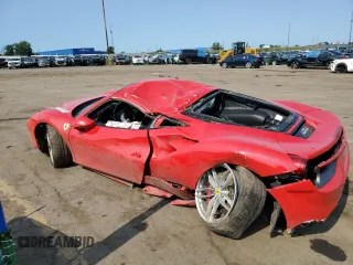 2018 Ferrari 488 z VIN ZFF79ALA0J0235841, wystawiony jako Copart lot #70033674 z przebiegiem Nie podano mil oraz Tytuł czysty. Historia ofert i sprzedaży dostępna na DreamBid. Obrazek 2.