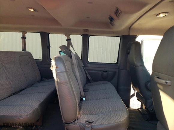 2007 Chevrolet Express Passenger with VIN 1GAHG35UX71157995, listed as a Copart auction lot 78021374 with 76,166 mi miles and Salvage Title. Bid and sale history available at carsss.com. Image 11.