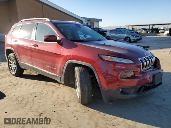 2017 Jeep Cherokee Latitude with VIN 1C4PJMCS8HW657864, listed as a Copart auction lot 89151365 with 81,549 mi miles and Salvage title. Bid and sale history available at DreamBid. Image 4.