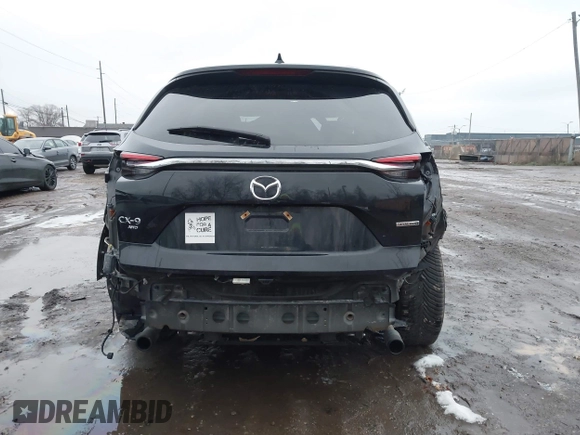 2020 Mazda CX-9 Grand Touring with VIN JM3TCBDY3L0417527, listed as a IAAI auction lot 41171138 with 51,166 mi miles. Bid and sale history available at carsss.com. Image 16.