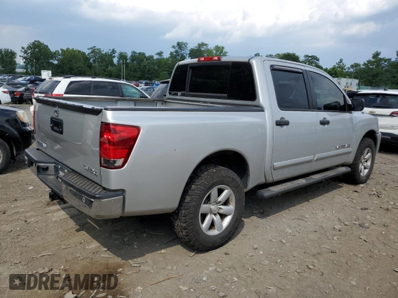 2013 Nissan Titan SV with VIN 1N6AA0EC6DN302015, listed as a Copart auction lot 42545235 with 242,993 mi miles and Non repairable. Bid and sale history available at DreamBid. Image 3.