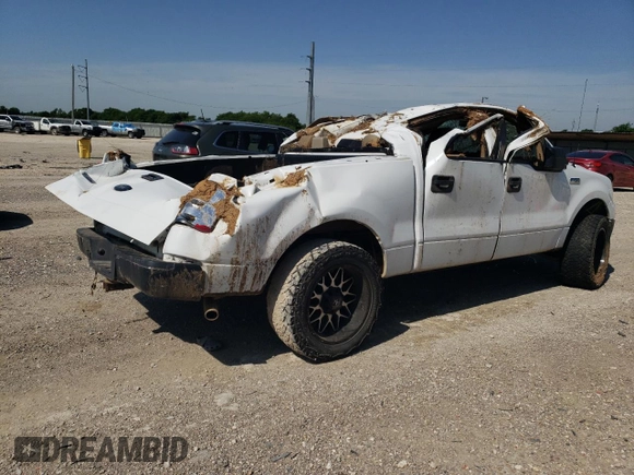 2007 Ford F-150 XLT with VIN 1FTRW12WX7KD38789, listed as a Copart auction lot 56630735 with Not provided miles and Salvage title. Bid and sale history available at DreamBid. Image 3.