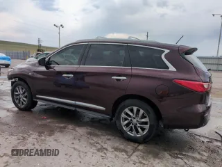 2015 Infiniti QX60 with VIN 5N1AL0MM6FC507755, listed as a Copart auction lot 54202075 with 138,426 mi miles and Salvage Title. Bid and sale history available at DreamBid. Image 2.