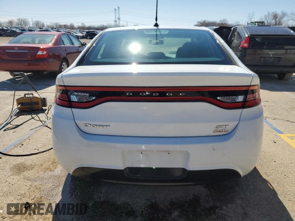 2014 Dodge Dart SXT with VIN 1C3CDFBB4ED724359, listed as a Copart auction lot 49392615 with 87,763 mi miles and Salvage Title. Bid and sale history available at carsss.com. Image 6.