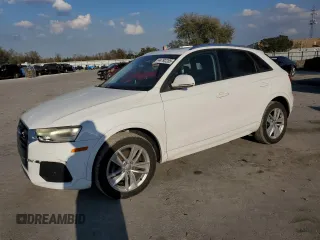 2017 Audi Q3 Premium with VIN WA1BCCFS9HR015169, listed as a Copart auction lot 44792285 with 113,468 mi miles and Salvage Title. Bid and sale history available at carsss.com. Image 1.
