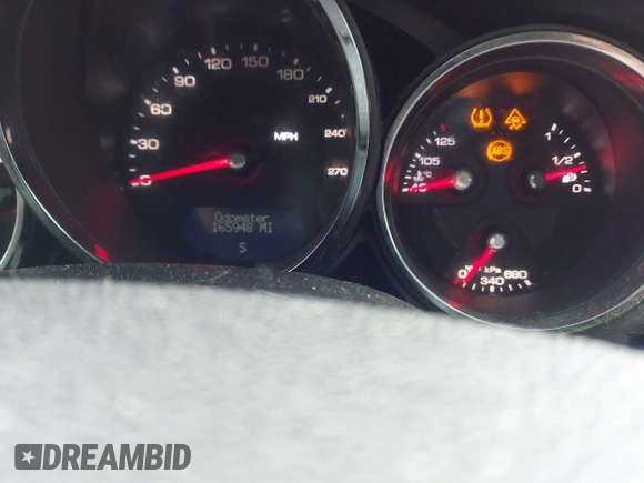 2008 Cadillac CTS RWD with VIN 1G6DP57V880204877, listed as a IAAI auction lot 41654282 with 165,948 mi miles and . Bid and sale history available at DreamBid. Image 7.