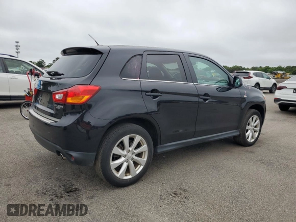 2015 Mitsubishi Outlander SE with VIN 4A4AP4AU2FE042103, listed as a Copart auction lot 64390925 with 48,369 mi miles and Salvage title. Bid and sale history available at DreamBid. Image 3.