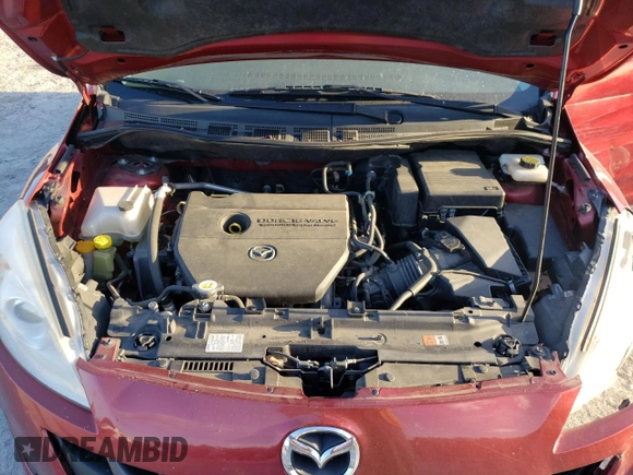 2015 Mazda 5 Grand Touring with VIN JM1CW2DL2F0190095, listed as a Copart auction lot 75709034 with 65,509 mi miles and Salvage title. Bid and sale history available at DreamBid. Image 12.