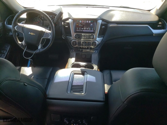 2016 Chevrolet Suburban LT with VIN 1GNSKHKC5GR310280, listed as a Copart auction lot 47633465 with 81,471 mi miles and Salvage Title. Bid and sale history available at carsss.com. Image 8.
