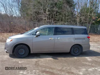 2012 Nissan Quest SL with VIN JN8AE2KP1C9032424, listed as a IAAI auction lot 42038372 with 205,530 mi miles. Bid and sale history available at carsss.com. Image 13.