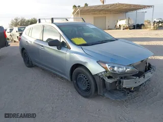 2017 Subaru Impreza with VIN 4S3GTAA6XH3753950, listed as a IAAI auction lot 41274575 with 86,479 mi miles. Bid and sale history available at carsss.com. Image 1.