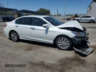 2013 Honda Accord Touring with VIN 1HGCR3F91DA000276, listed as a Copart auction lot 60931425 with 146,661 mi miles and Salvage title. Bid and sale history available at DreamBid. Image 4.