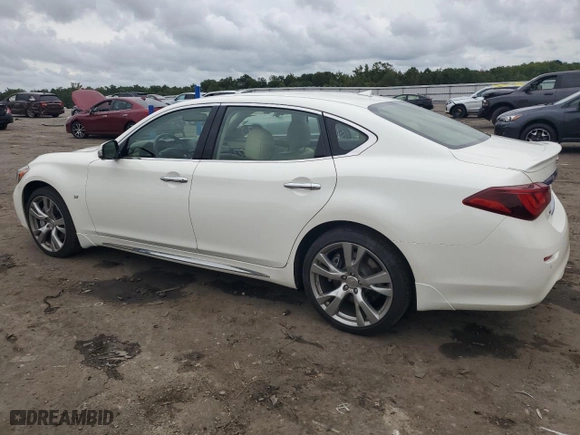 2016 Infiniti Q70L with VIN JN1BY1PRXGM721167, listed as a Copart auction lot 72370964 with 88,838 mi miles and Salvage Title. Bid and sale history available at carsss.com. Image 2.