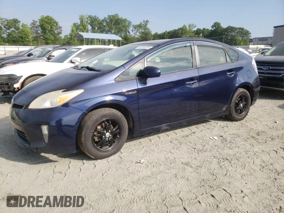 2012 Toyota Prius One with VIN JTDKN3DU7C0336564, listed as a Copart auction lot 56359325 with Not Provided miles and Clean Title. Bid and sale history available at DreamBid. Image 1.