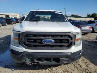 2021 Ford F-150 with VIN 1FTFW1P80MKE71179, listed as a Copart auction lot 64691115 with 57,413 mi miles and Salvage title. Bid and sale history available at DreamBid. Image 5.