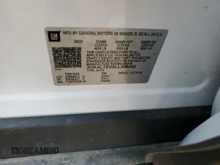 2020 GMC Terrain SLE z VIN 3GKALTEVXLL346442, wystawiony jako Copart lot #52283225 z przebiegiem 73 217 mil mil oraz Szkoda całkowita • Salvage title. Historia ofert i sprzedaży dostępna na DreamBid. Obrazek 13.