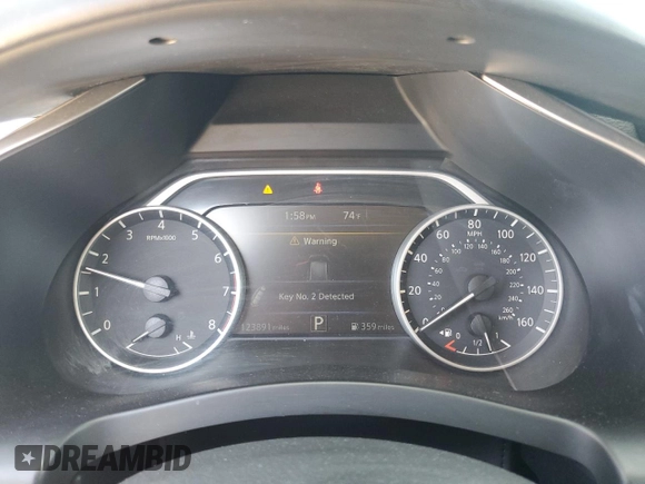 2016 Nissan Murano Platinum z VIN 5N1AZ2MGXGN101553, wystawiony jako Copart lot #48137575 z przebiegiem 123 891 mil mil oraz Szkoda całkowita • Salvage title. Historia ofert i sprzedaży dostępna na DreamBid. Obrazek 9.