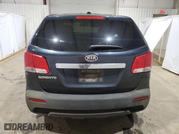 2012 Kia Sorento LX with VIN 5XYKT4A11CG254958, listed as a Copart auction lot 87236854 with 269,418 mi miles and Clean Title. Bid and sale history available at carsss.com. Image 6.