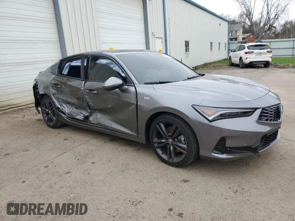 2024 Acura Integra Technology with VIN 19UDE4H63RA008296, listed as a Copart auction lot 51762615 with Not provided miles and Salvage title. Bid and sale history available at DreamBid. Image 4.