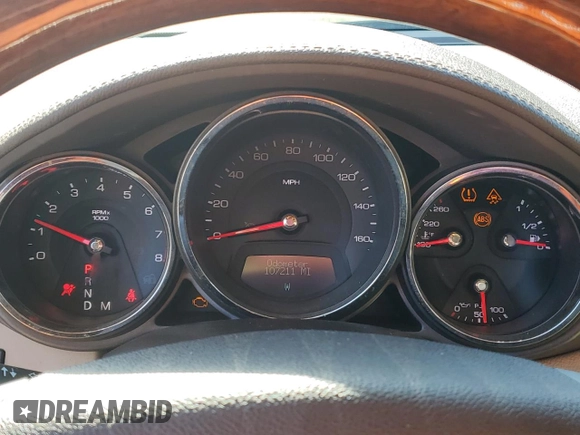 2008 Cadillac CTS AWD w/1SB with VIN 1G6DT57V880213431, listed as a Copart auction lot 77392944 with 107,211 mi miles and Clean Title. Bid and sale history available at carsss.com. Image 9.