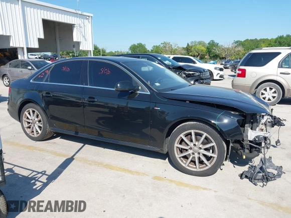 2014 Audi A4 Premium Plus with VIN WAUFFAFL2EN021987, listed as a IAAI auction lot 41888383 with 137,170 mi miles. Bid and sale history available at carsss.com. Image 14.