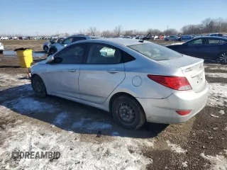2017 Hyundai Accent SE with VIN KMHCT4AE9HU307981, listed as a Copart auction lot 46506845 with 101,763 mi miles and Salvage Title. Bid and sale history available at carsss.com. Image 2.