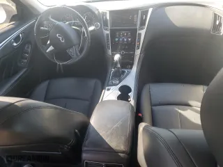 2015 Infiniti Q50 with VIN JN1BV7APXFM344065, listed as a Copart auction lot 42586395 with 36,719 mi miles and Salvage Title. Bid and sale history available at carsss.com. Image 8.